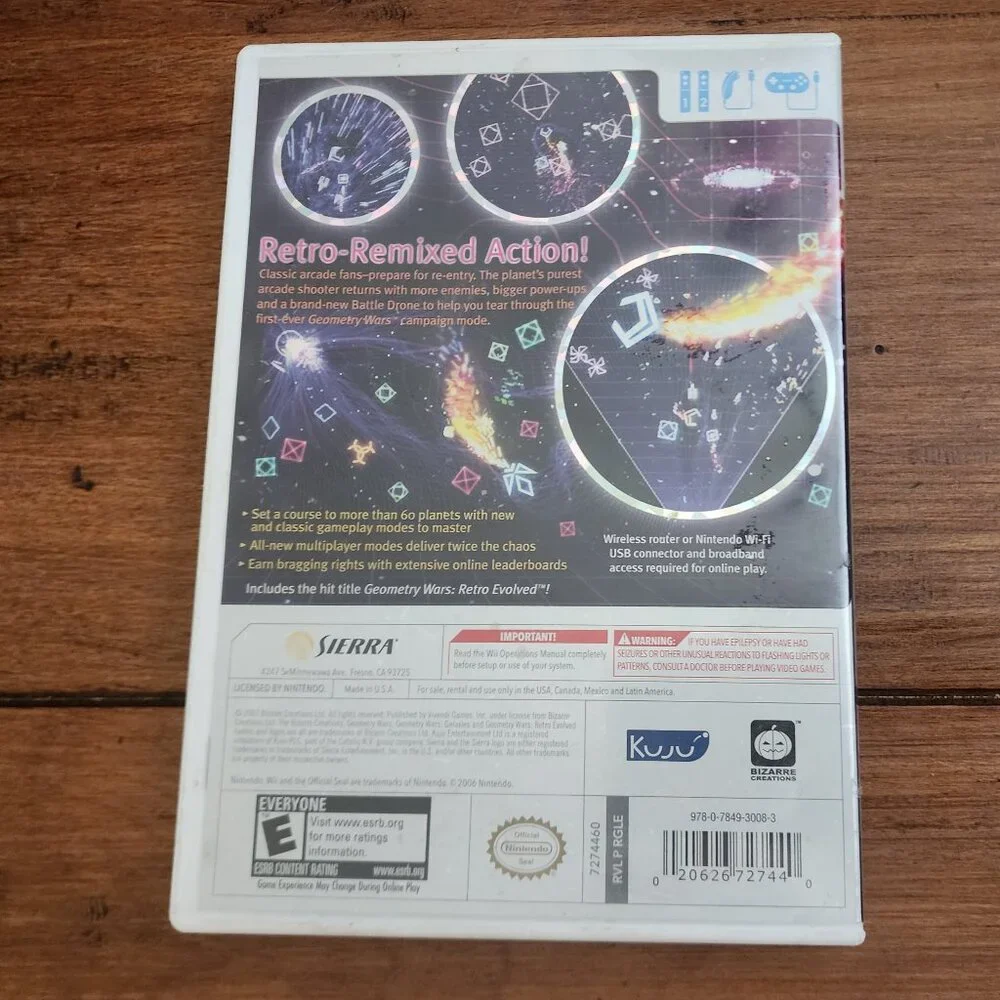 Geometry Wars Galaxies (Nintendo Wii, 2006)